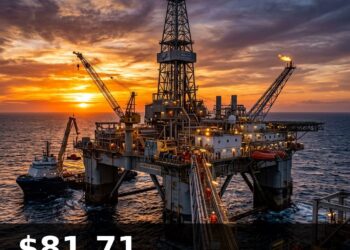 Crude Oil Price $81.71 — WTI/USD energy market cover