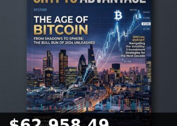 Bitcoin Price Today 2026-08-01 — Foto Sampul $62,958.49 BTC/USD crypto market cover