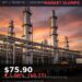 Oil Price Today 2026-08-05 - WTI/USD $75.90 - crude oil drilling rig at sunset
