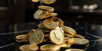 Gold Price Today 2026-08-06 - XAU/USD $4,295.68 - stacked gold bullion bars on dark background