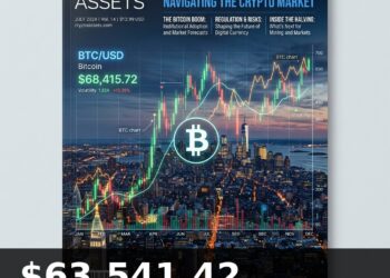Bitcoin Price Today 2026-08-13 - BTC/USD $63,541.42 - glowing bitcoin coin on dark background