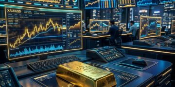 Gold Price Today 2026-08-24 - XAU/USD $4,644.14 - stacked gold bullion bars on dark background