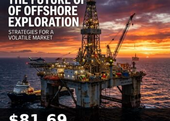 Oil Price Today 2026-08-27 - WTI/USD $81.69 - crude oil drilling rig at sunset