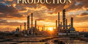 Oil Price Today 2026-09-10 - WTI/USD $96.46 - crude oil drilling rig at sunset