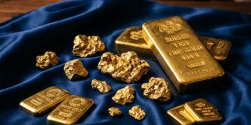 Gold Price Today 2026-09-14 - XAU/USD $4,338.79 - stacked gold bullion bars on dark background